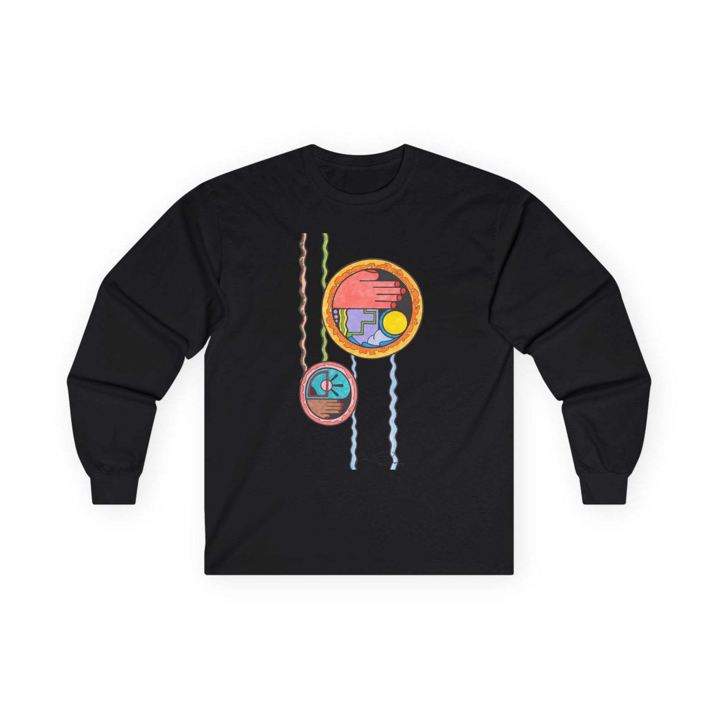 Wave While Passing - Long Sleeve Premium Wearable Art