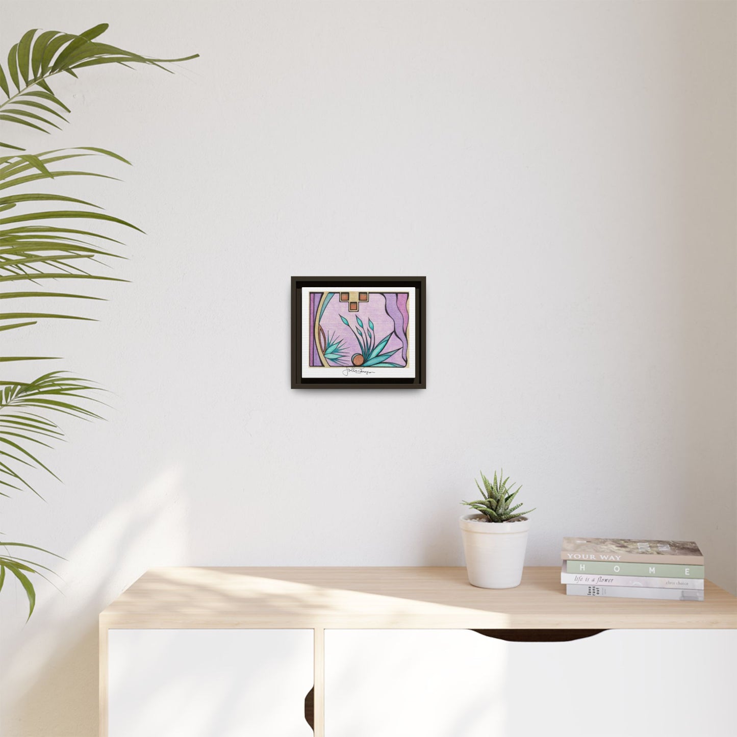Deep Purple Visions - Archival Gallery Matte Canvas