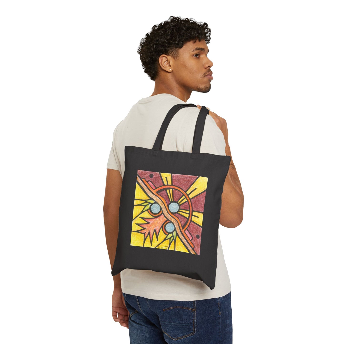 Gallery Day - Utility Canvas Art Tote