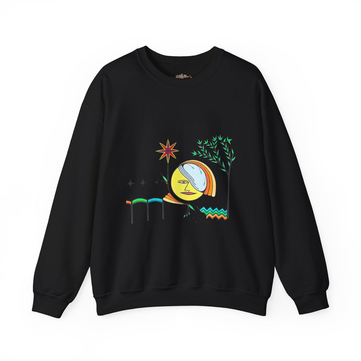 Premium Pullover Sweatshirt Wearable Art | Sol Searcher