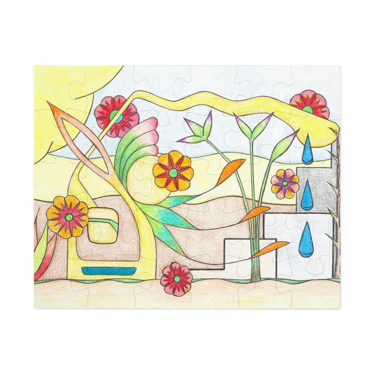 Premium Art Jigsaw Puzzle with Tin | Dancing in the Wind