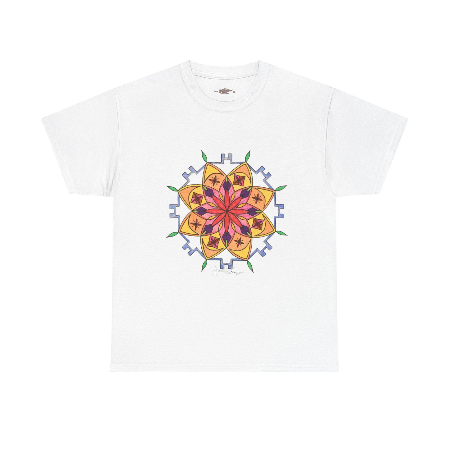 Snow Mandala - Short Sleeve Premium Wearable Art