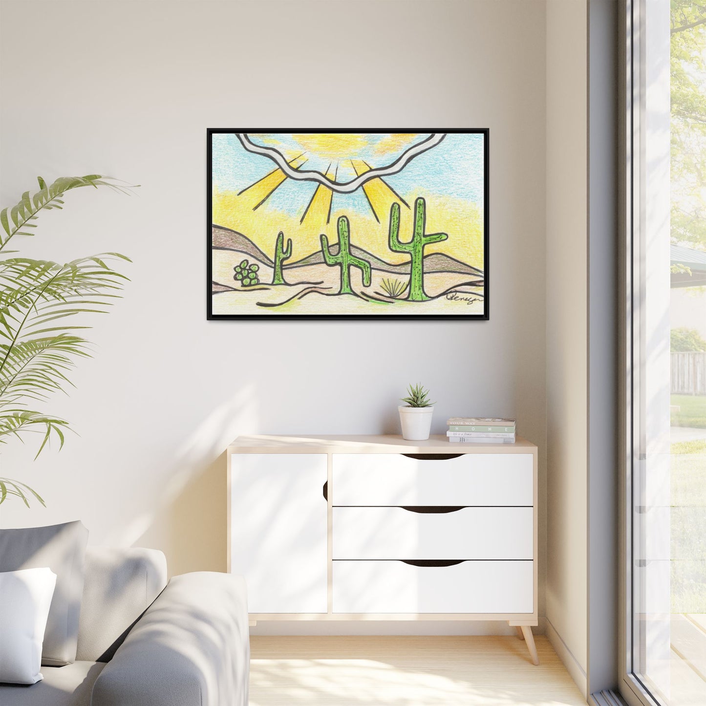 Saguaro - Archival Gallery Matte Canvas