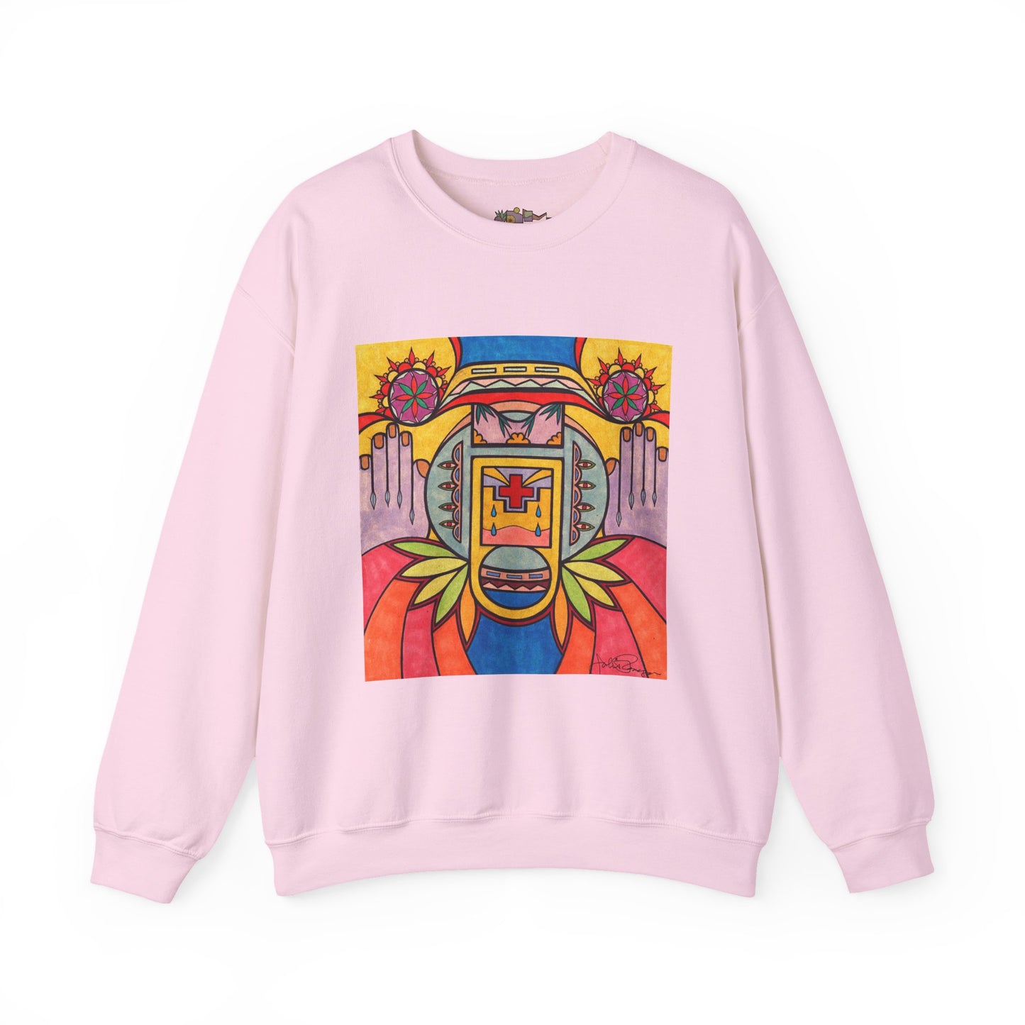 Premium Pullover Sweatshirt Wearable Art | Hands