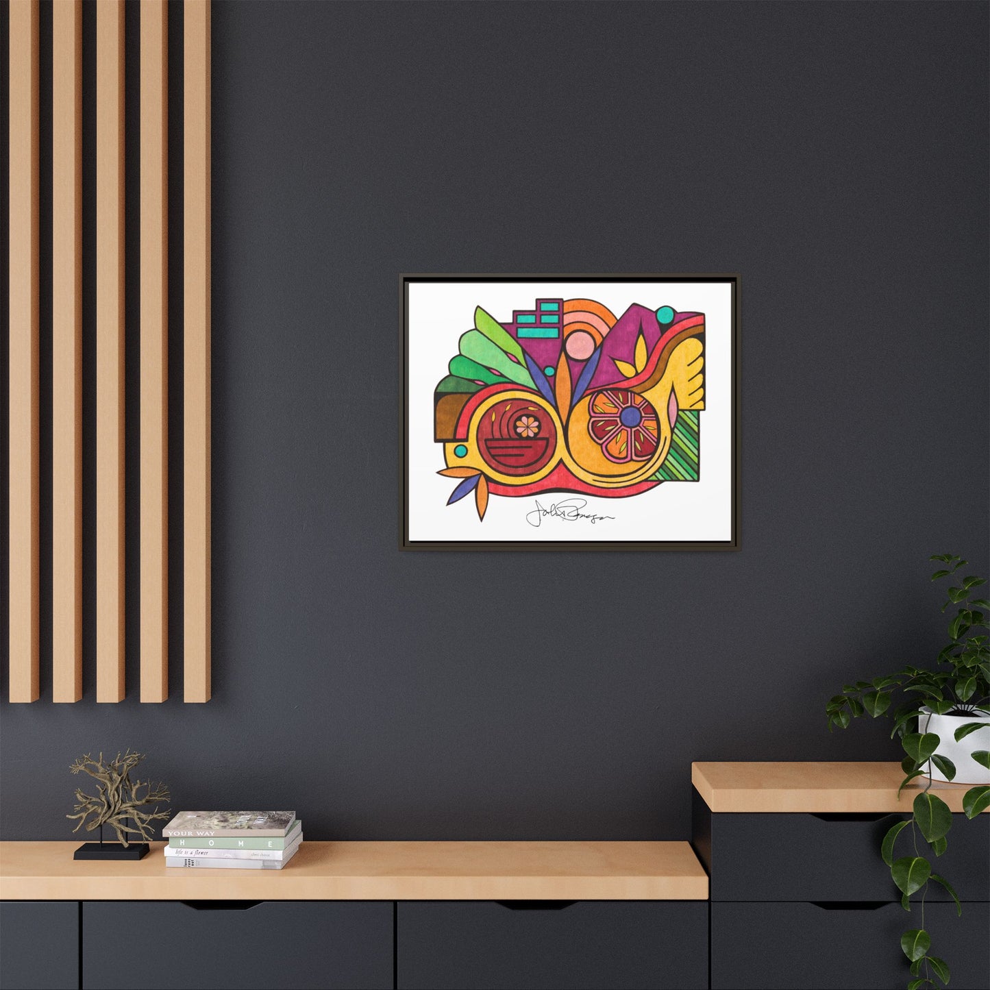 Leaving the Picture - Archival Gallery Matte Canvas