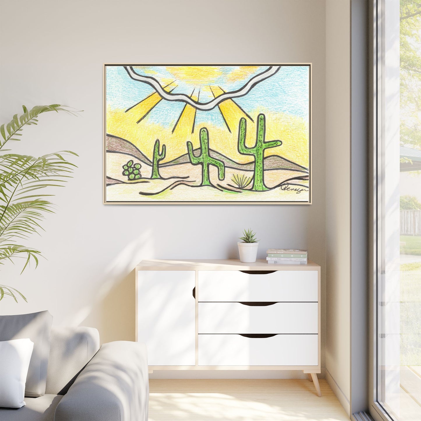 Saguaro - Archival Gallery Matte Canvas