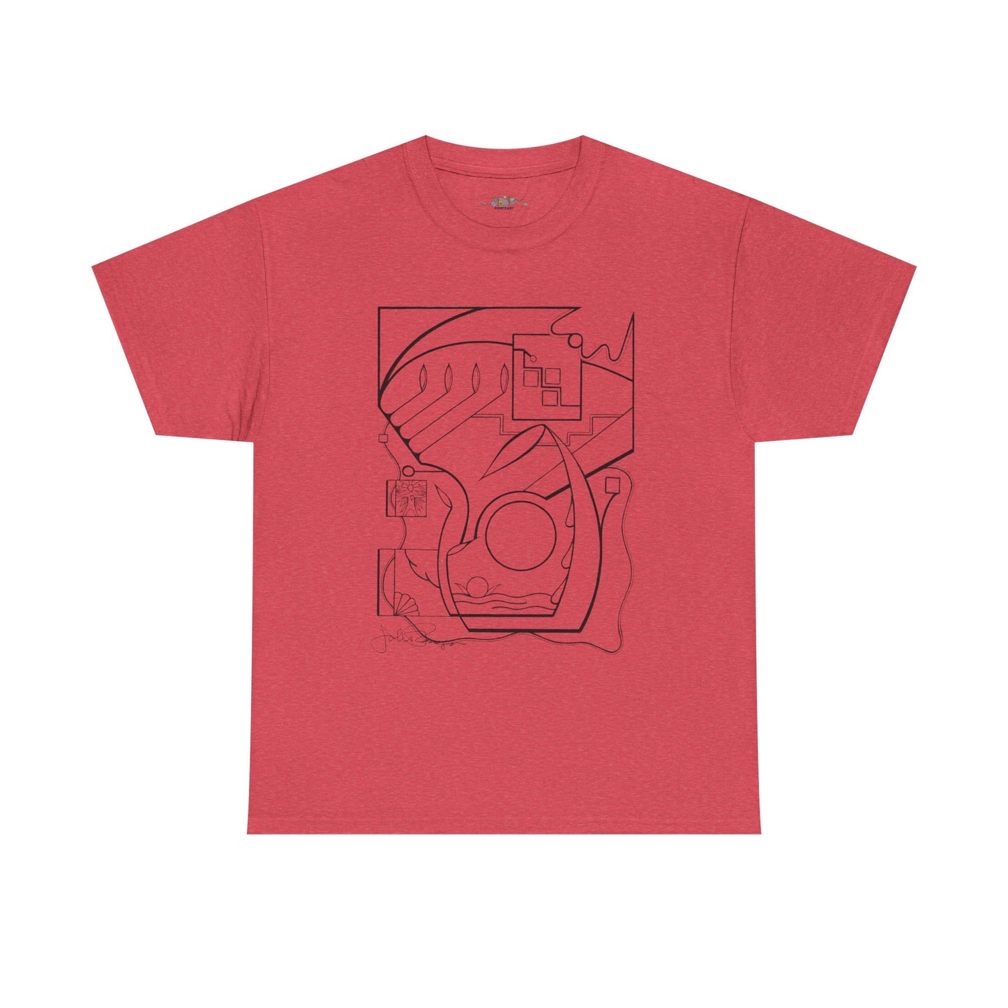 Premium Short Sleeve T-Shirt Wearable Art | From the Heart