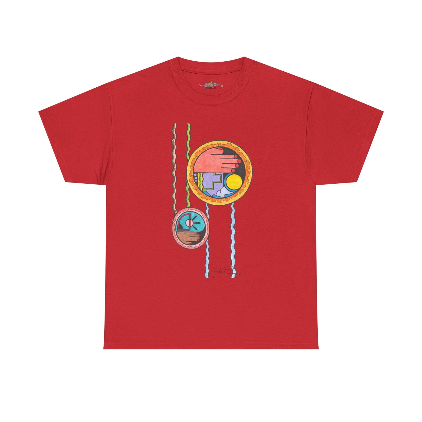 Wave While Passing - Short Sleeve Premium Wearable Art