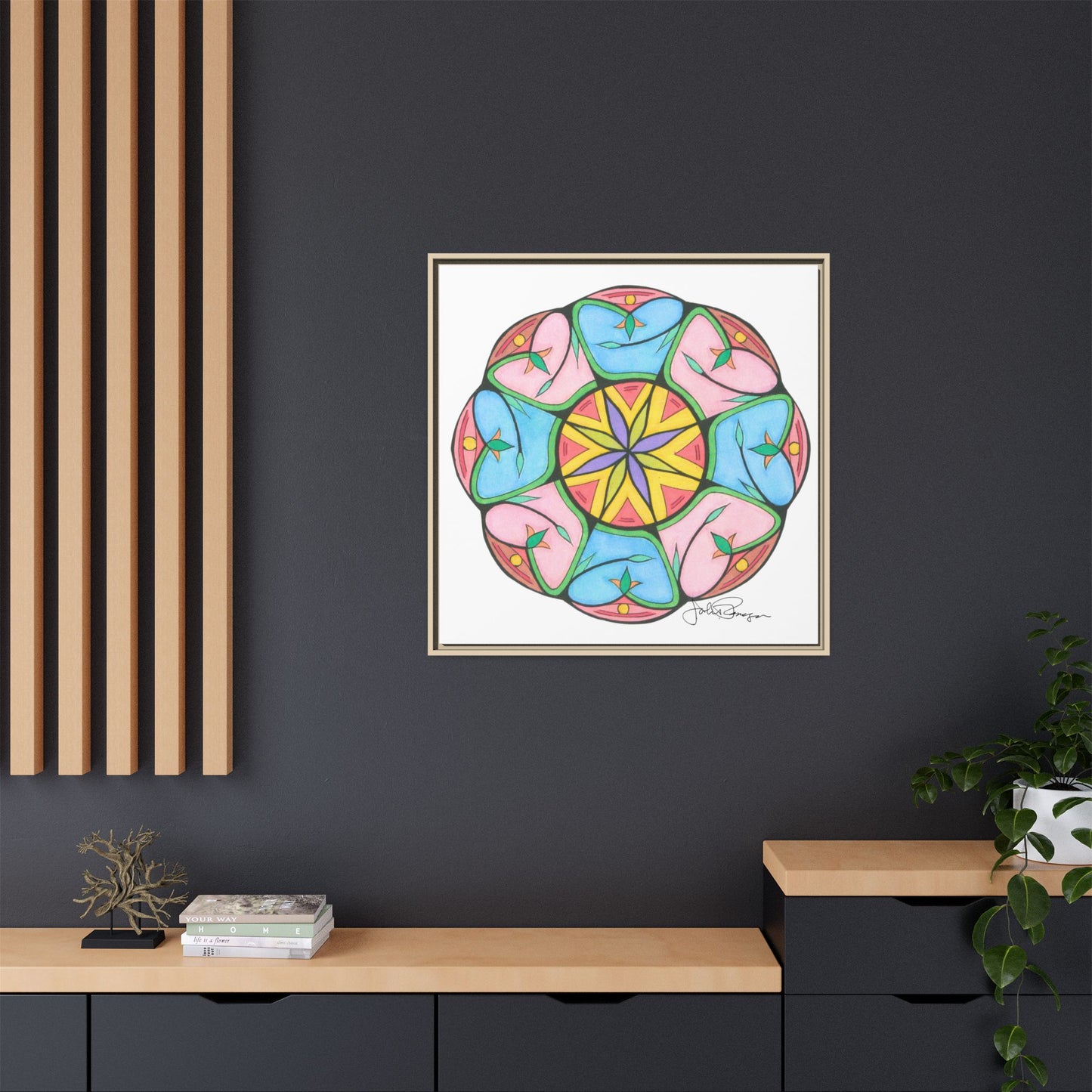 Heaven's Gate Mandala - Archival Gallery Matte Canvas