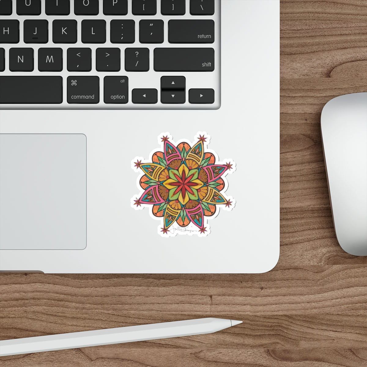 Premium Die-Cut Waterproof Vinyl Sticker | Hands of Peace
