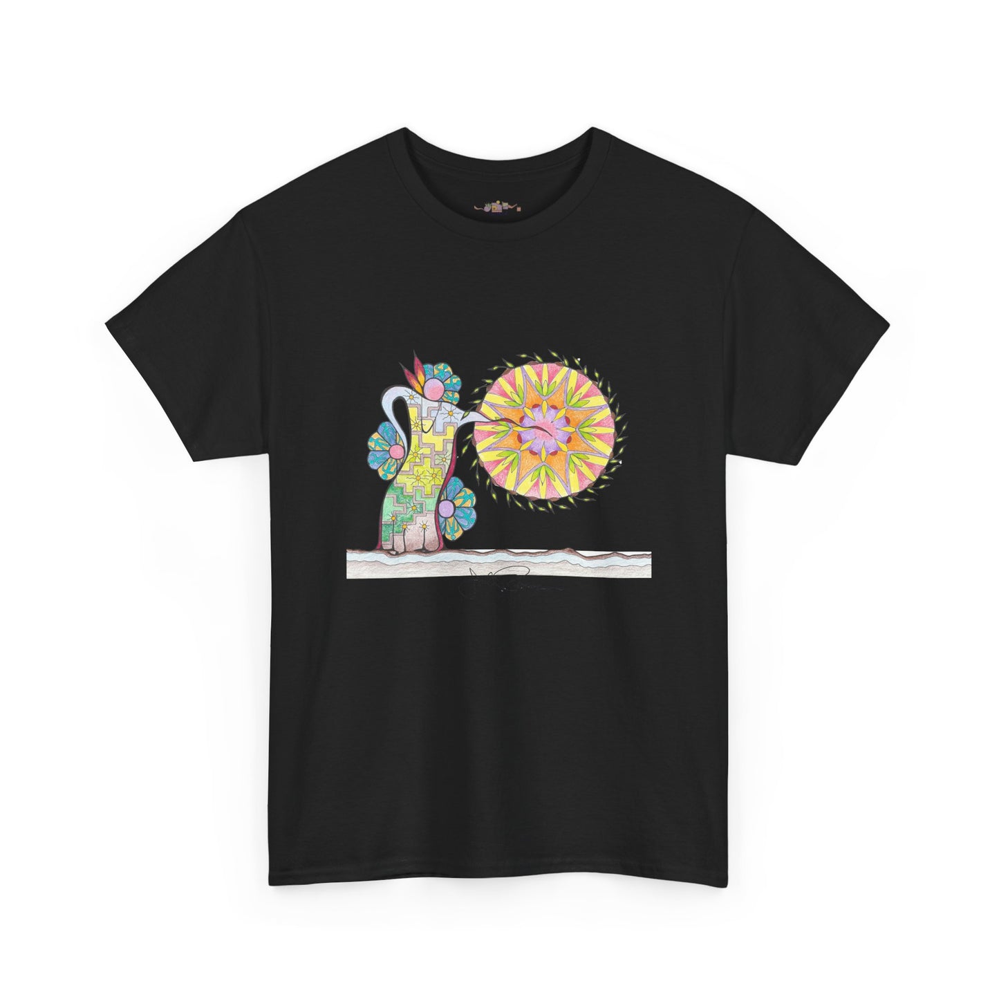 PowWow Drum - Short Sleeve Premium Wearable Art