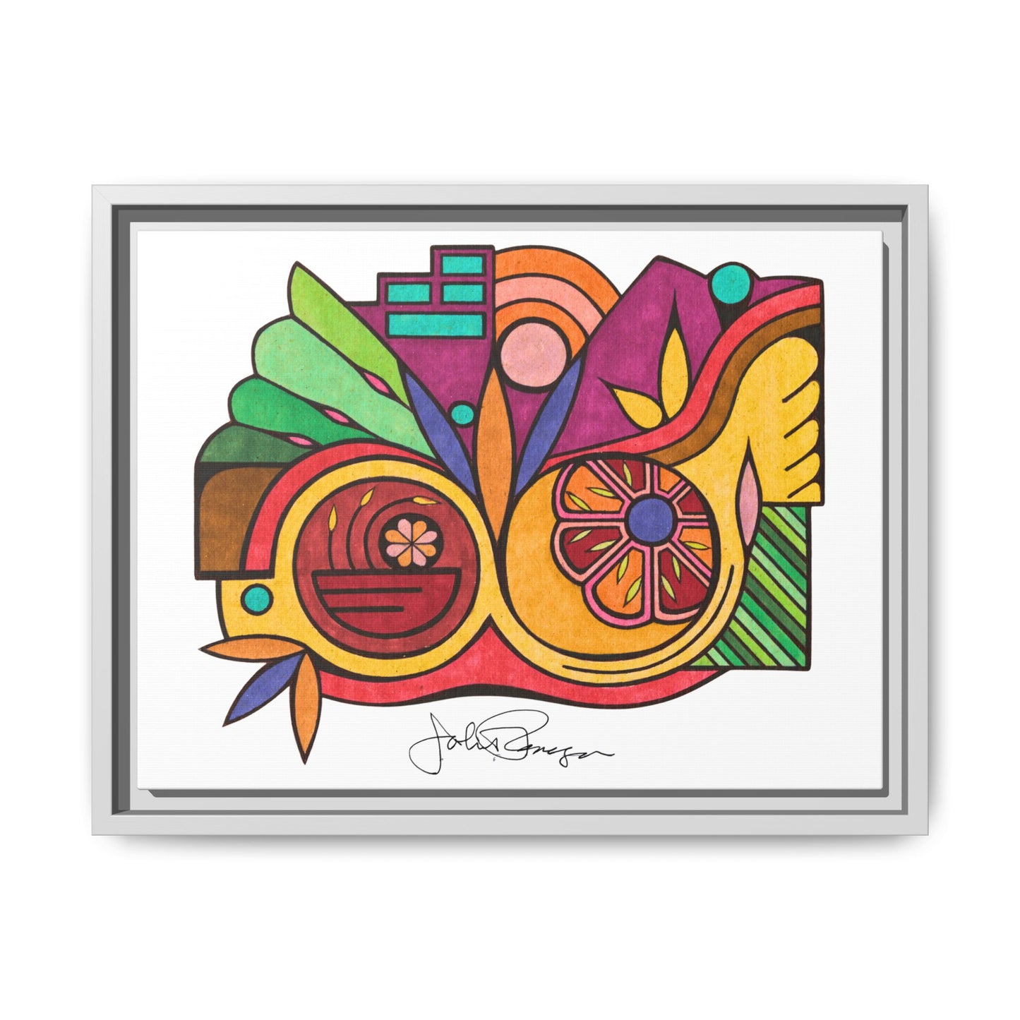 Leaving the Picture - Archival Gallery Matte Canvas