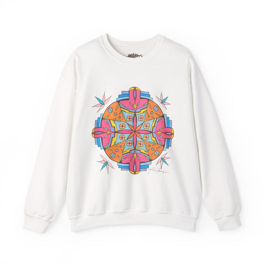 Premium Pullover Sweatshirt Wearable Art | Break Out Mandala