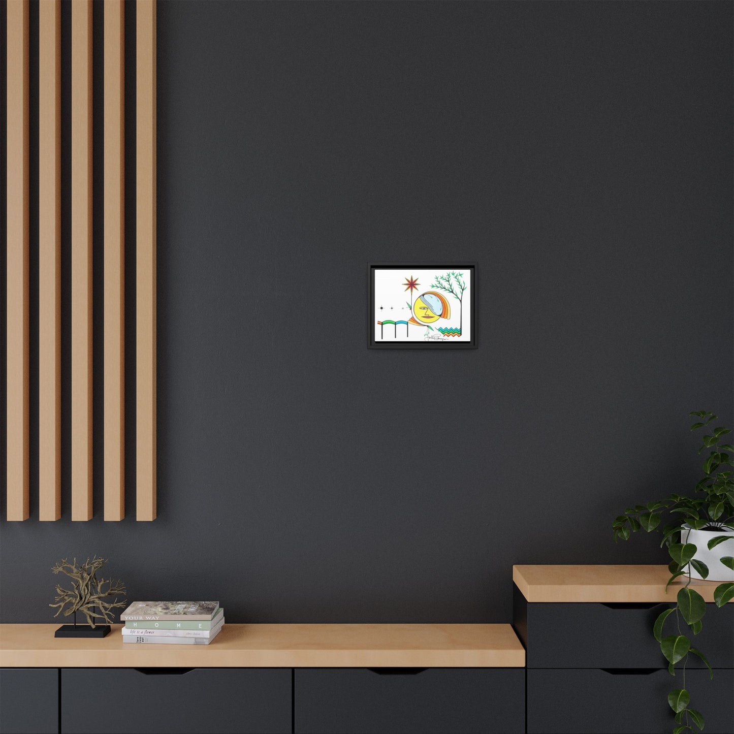 Premium Gallery Framed Matte Canvas | Sol Searcher