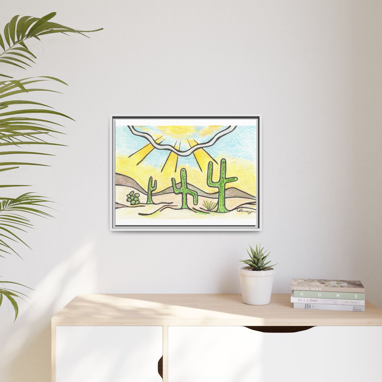 Saguaro - Archival Gallery Matte Canvas