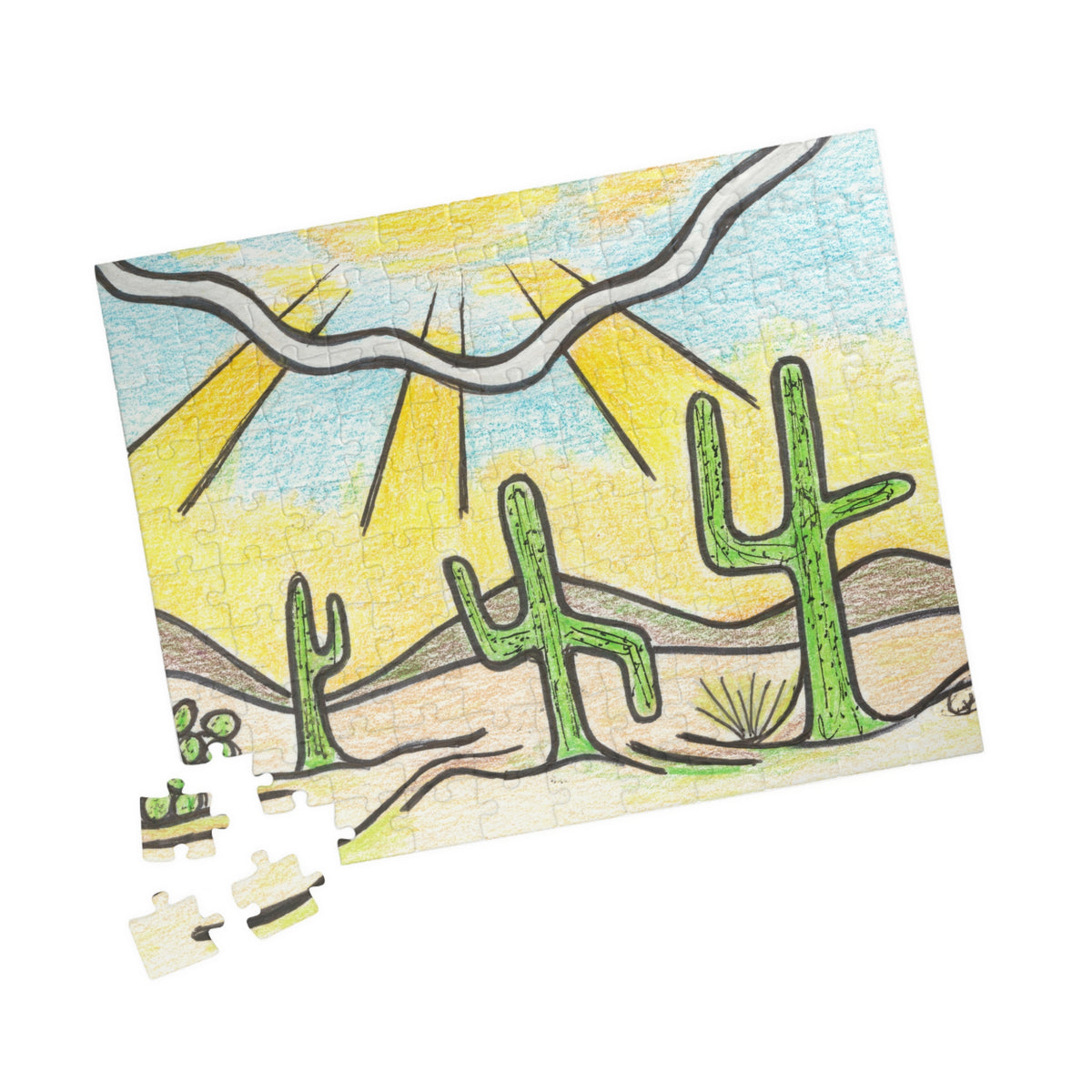 Premium Art Jigsaw Puzzle | Saguaro
