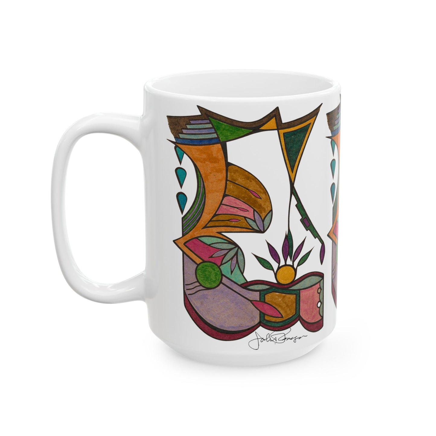 Life Cycle - Wrap-Around Ceramic Art Mug (11oz/15oz)