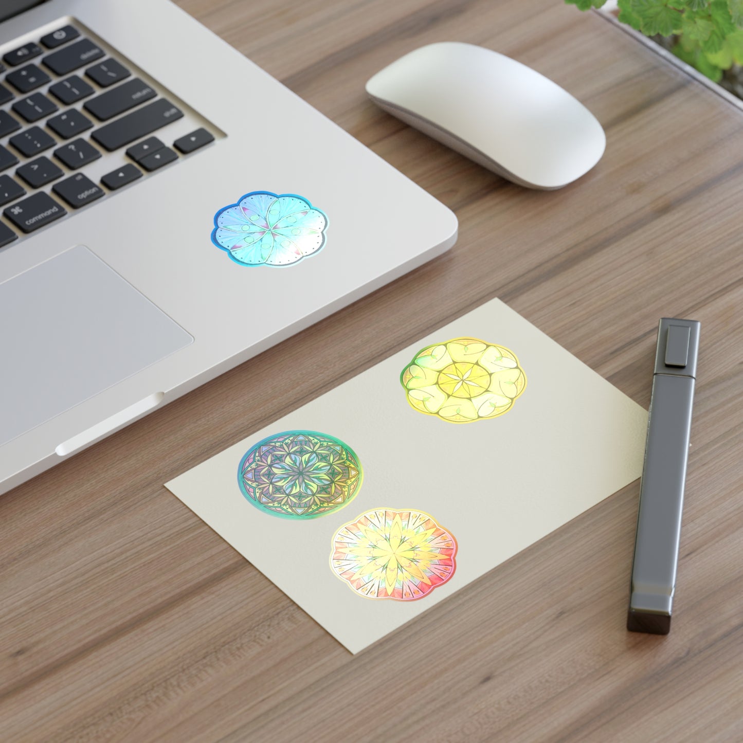 Mandala Collection 2 - Hand-Drawn Vinyl Sticker Pack