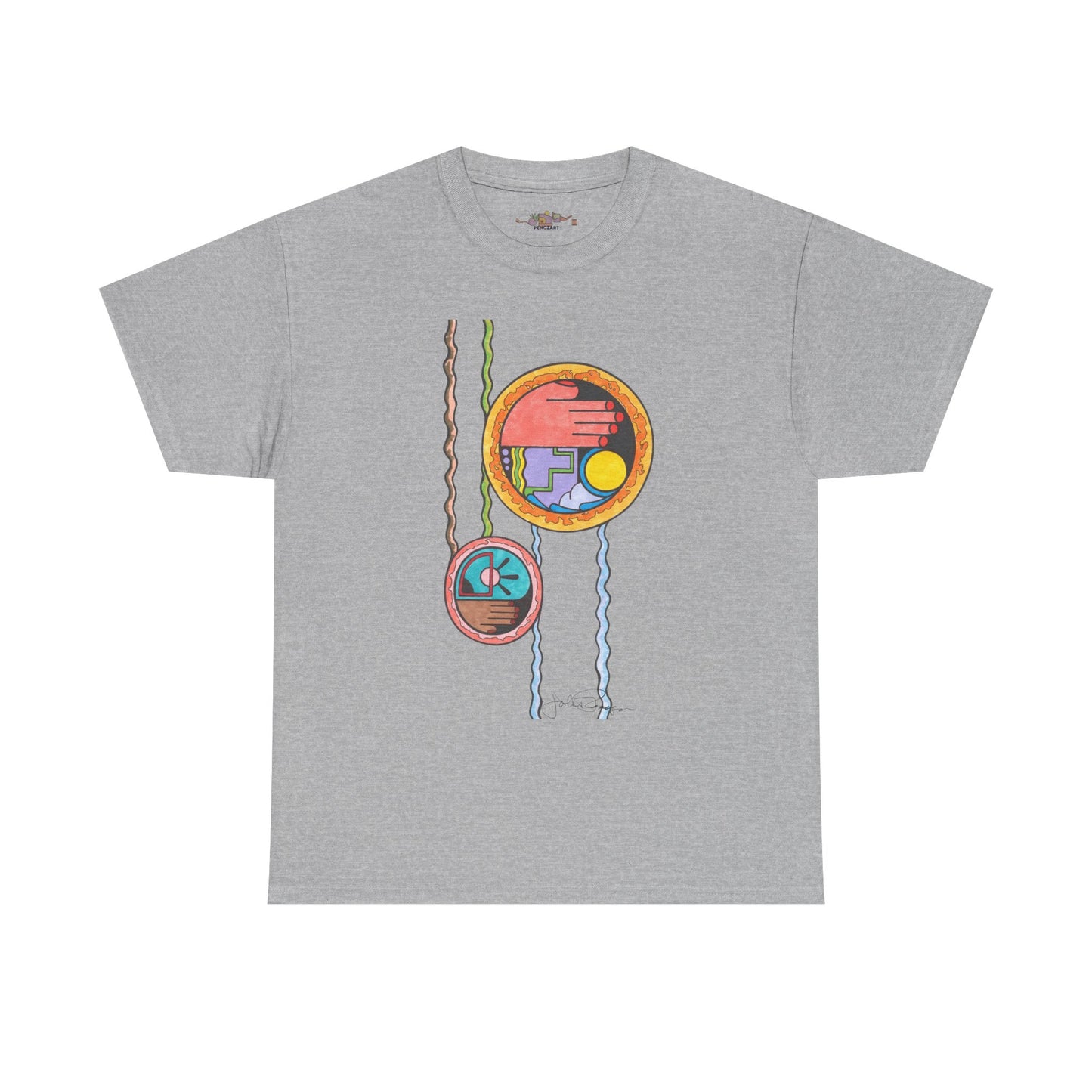 Wave While Passing - Short Sleeve Premium Wearable Art