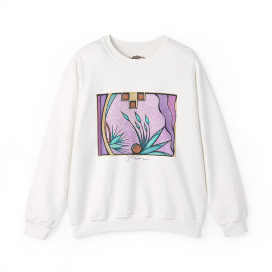Deep Purple Visions - Pullover Sweatshirt Premium Wearable Art