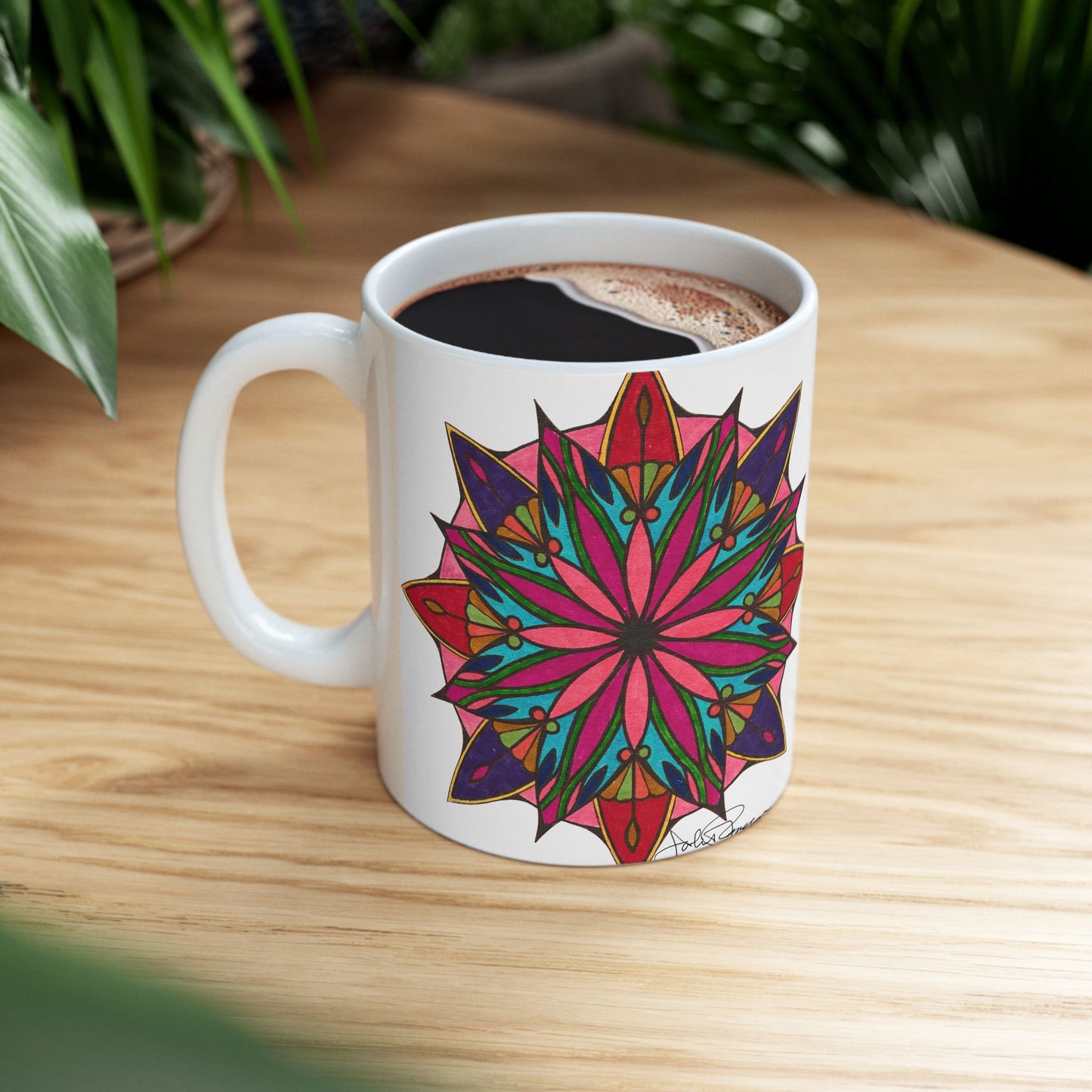 Moving - Wrap-Around Ceramic Art Mug (11oz & 15oz)