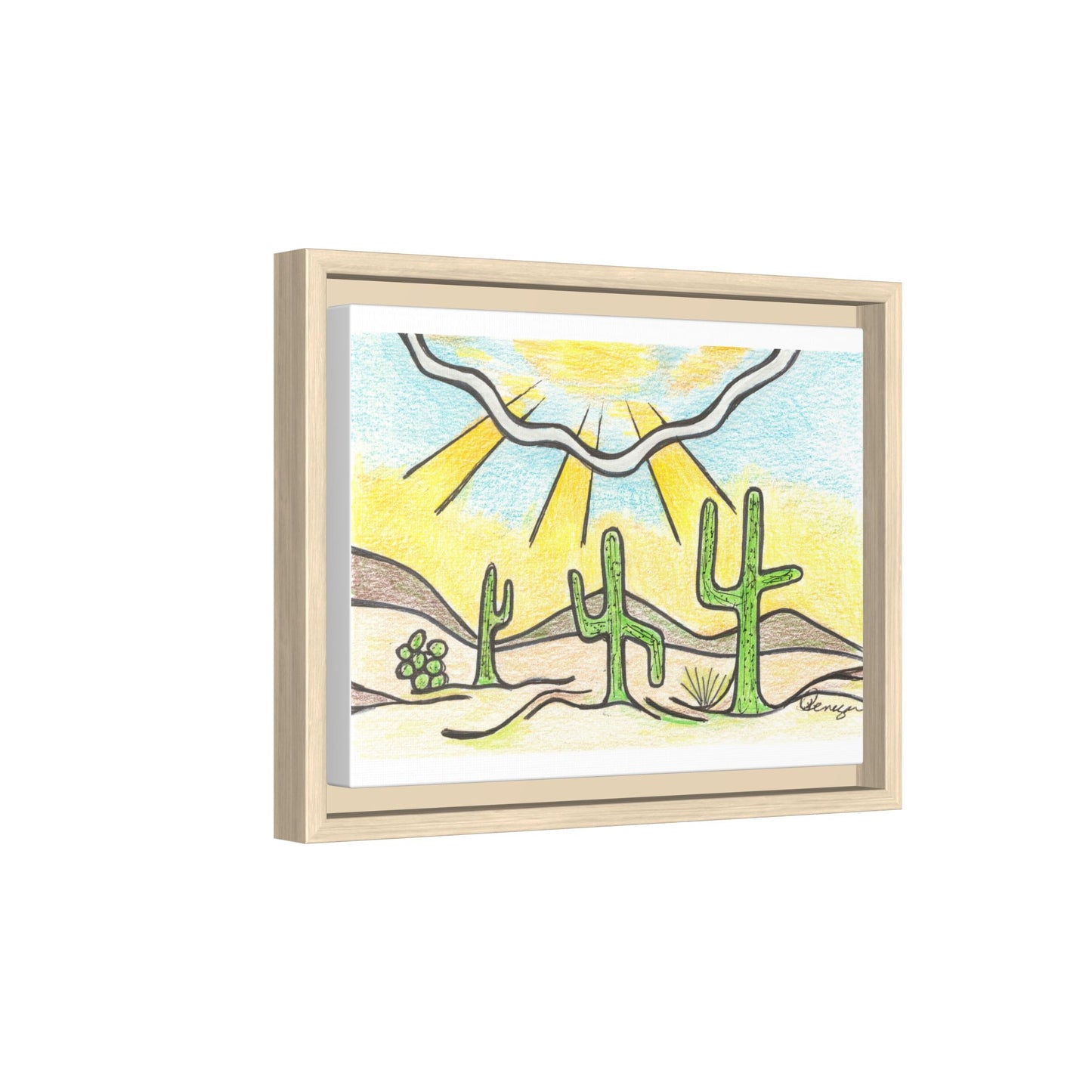Saguaro - Archival Gallery Matte Canvas