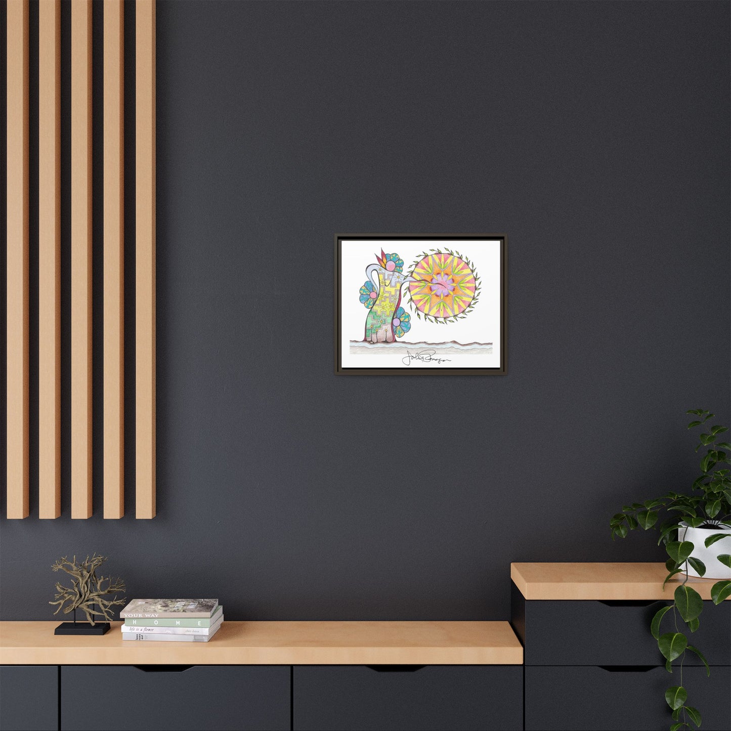 PowWow Drum - Archival Gallery Matte Canvas