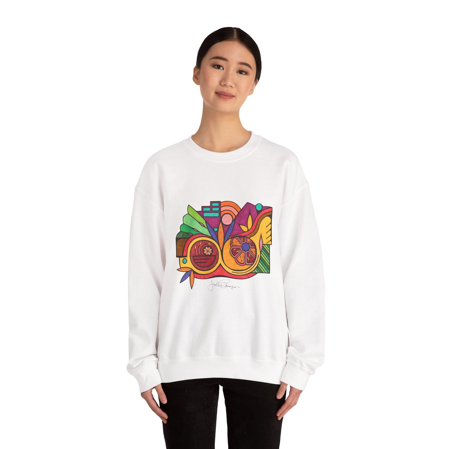 Leaving the Picture - Pullover Sweatshirt Premium Wearable Art