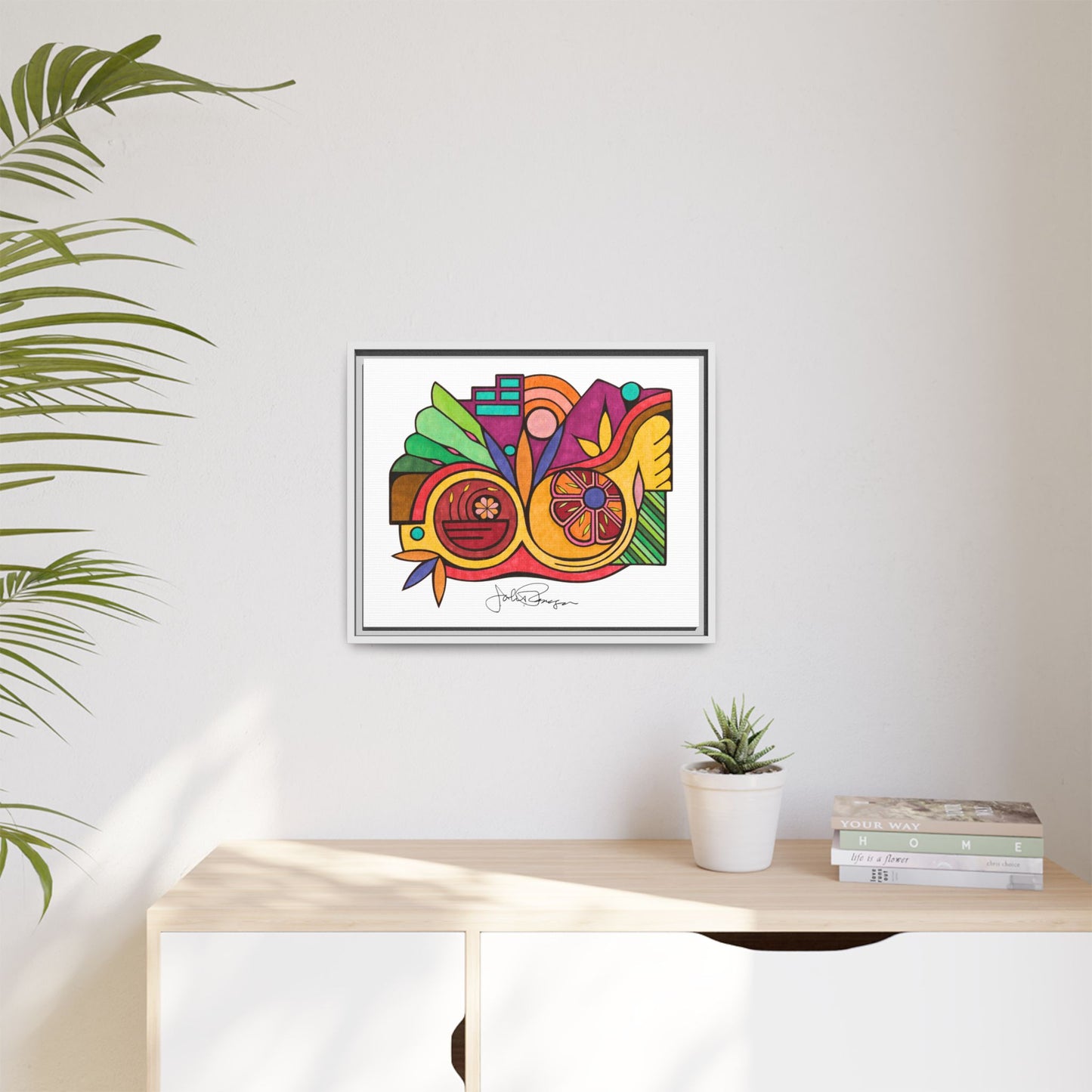 Leaving the Picture - Archival Gallery Matte Canvas