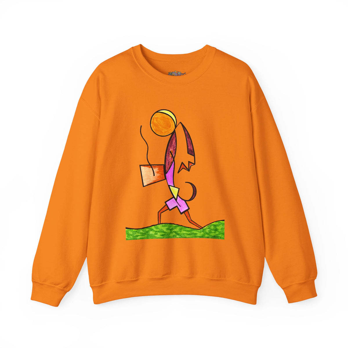 Premium Pullover Sweatshirt Wearable Art | Walk Proud