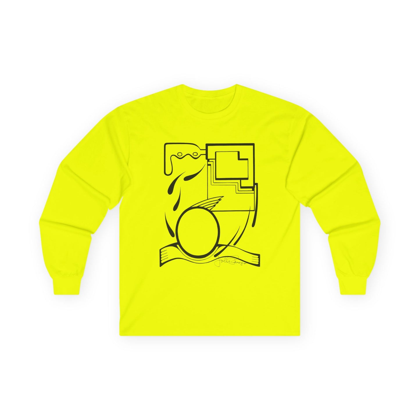 Fleeing the Storm - Long Sleeve Wearable Art