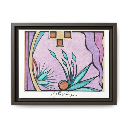 Deep Purple Visions - Archival Gallery Matte Canvas