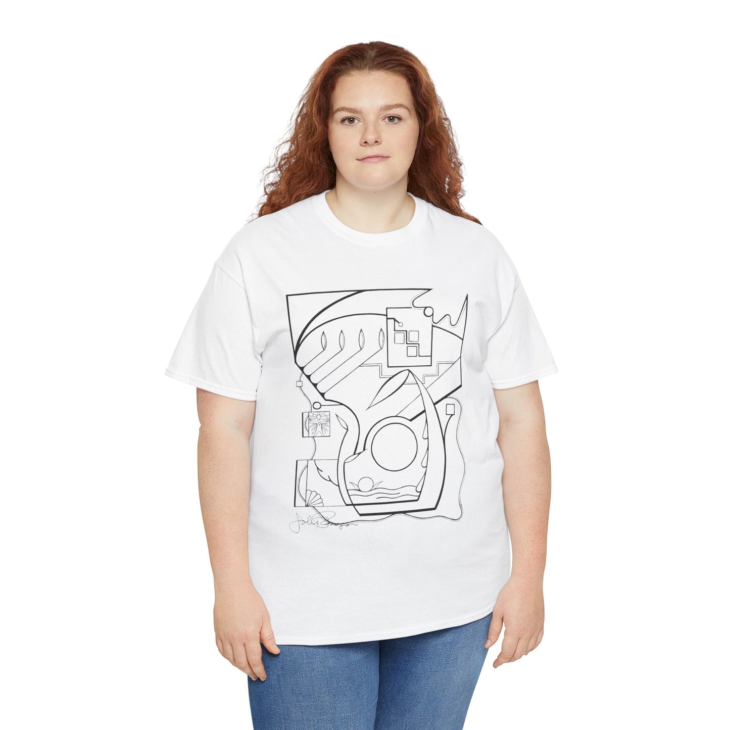 From the Heart - Short Sleeve Premium Wearable Art