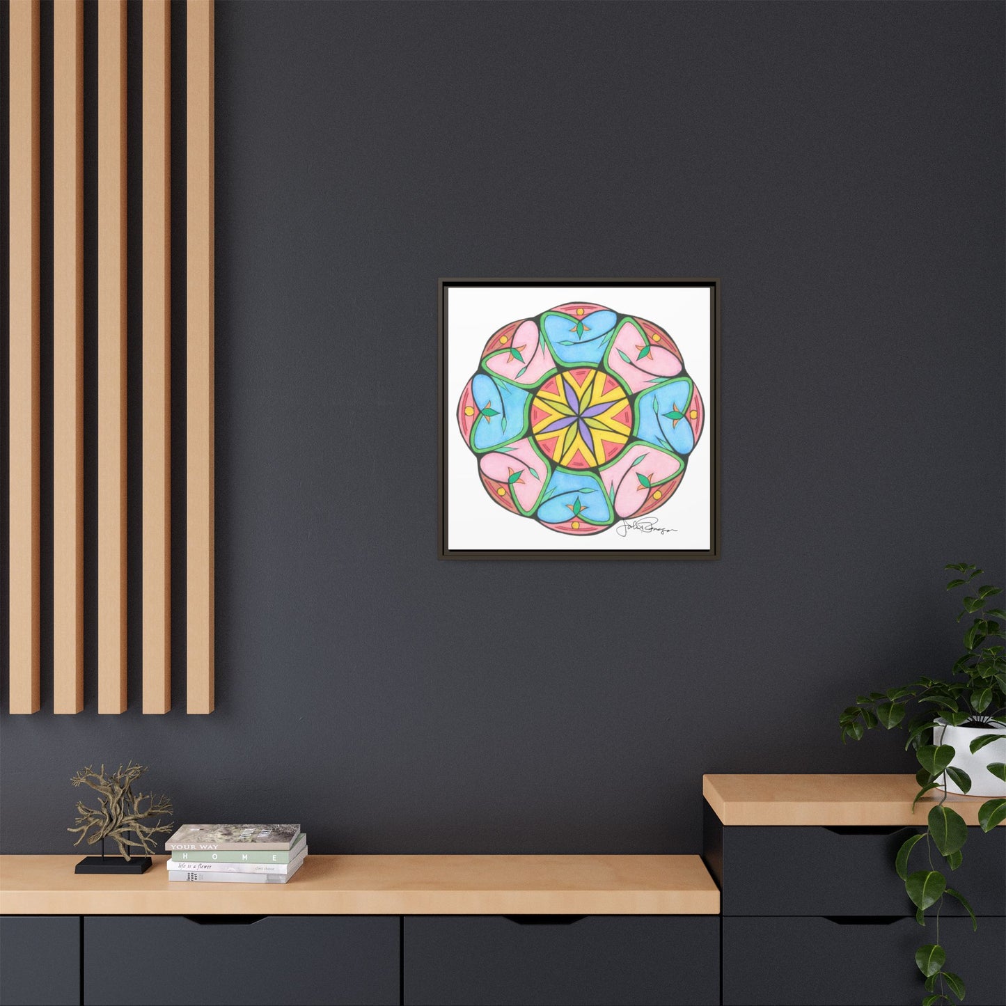 Heaven's Gate Mandala - Archival Gallery Matte Canvas