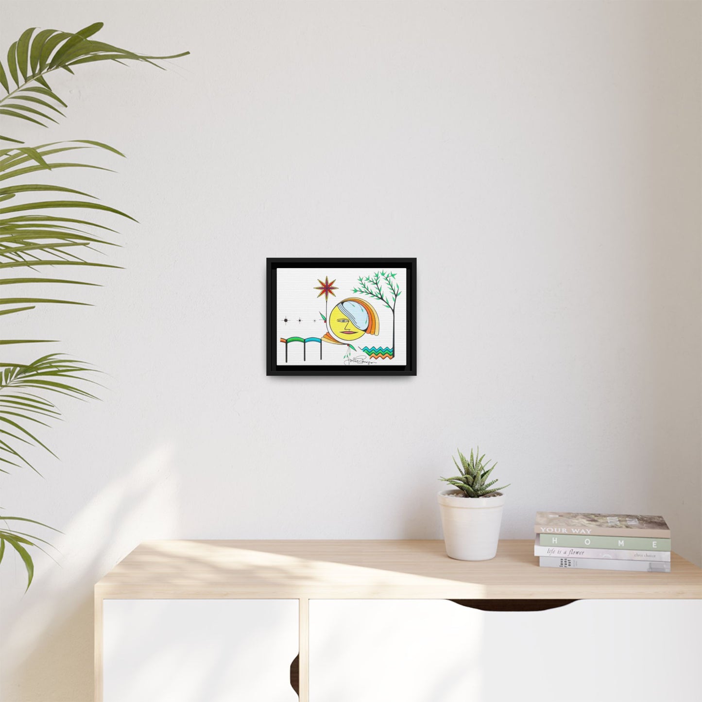 Premium Gallery Framed Matte Canvas | Sol Searcher