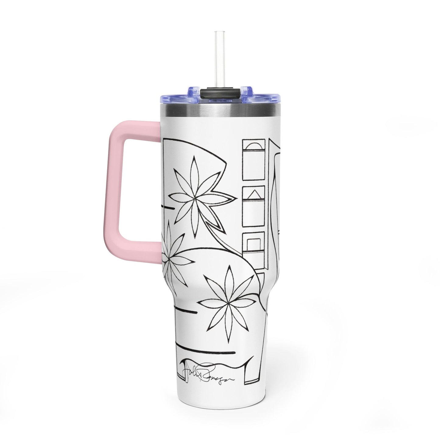 Exposed - Wrap-Around Art Tumbler (40 oz)