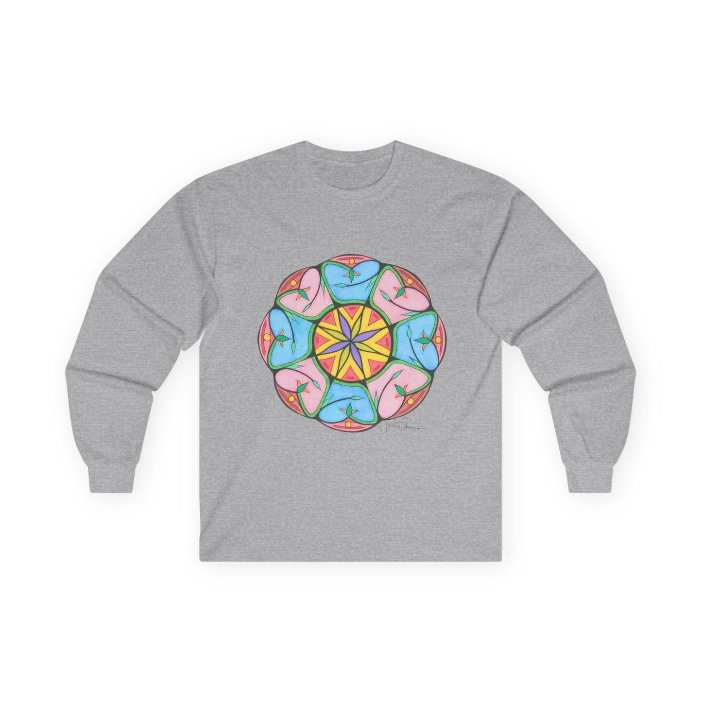 Heaven's Gate Mandala - Long Sleeve Premium Wearable Art