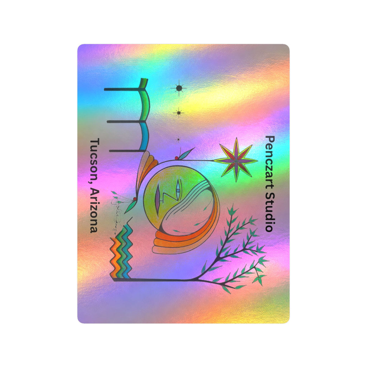 Custom Waterproof Vinyl Sticker | Sol Searcher