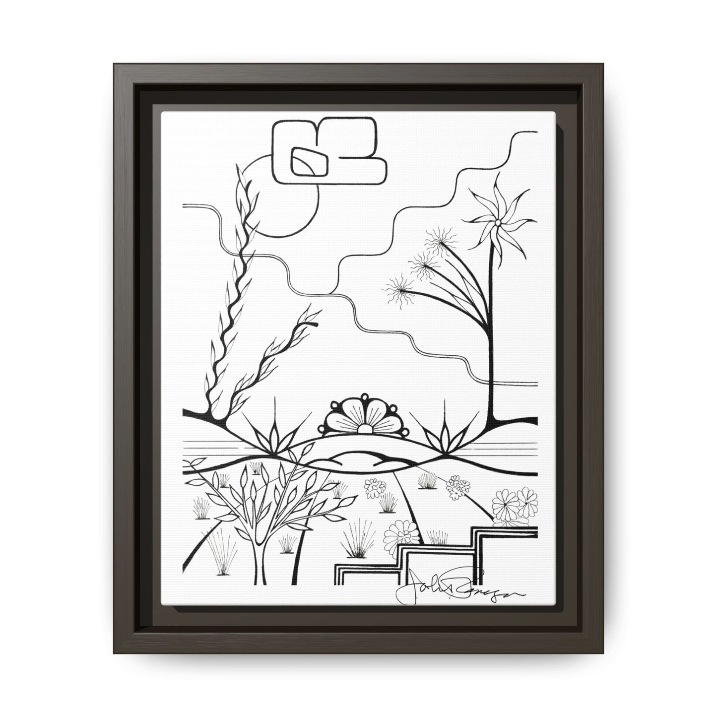 The World is Round - Archival Gallery Matte Canvas
