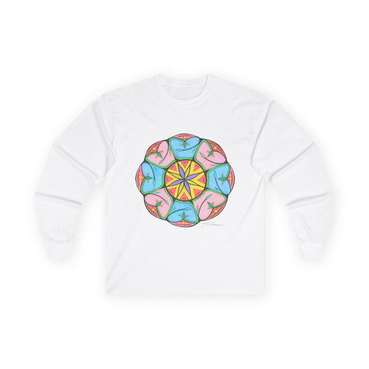 Premium Long Sleeve T-Shirt Wearable Art | Heaven's Gate Mandala