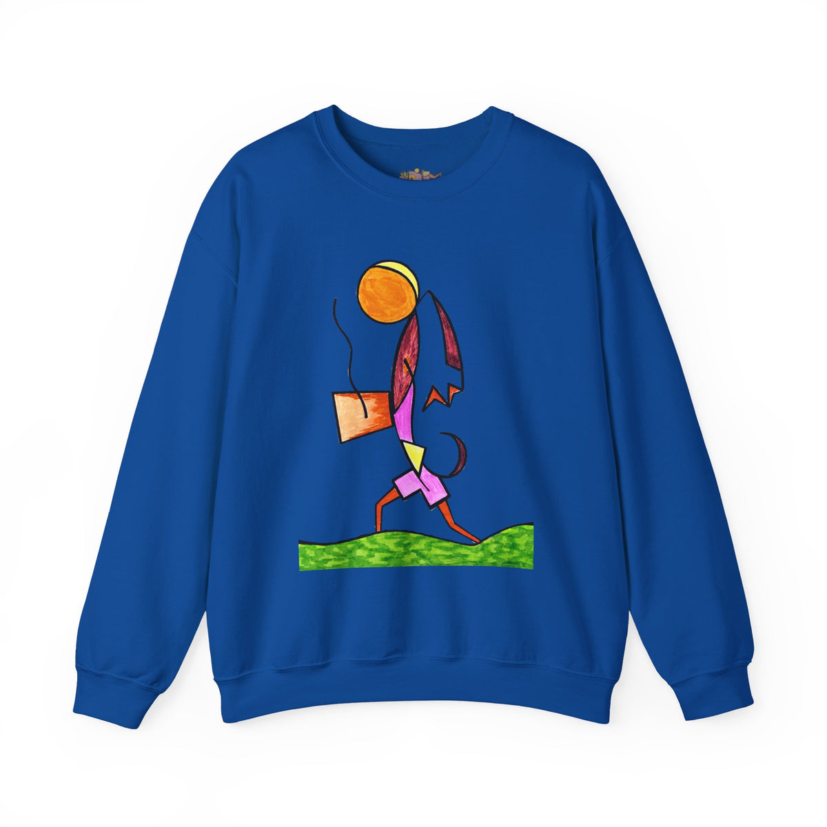 Premium Pullover Sweatshirt Wearable Art | Walk Proud