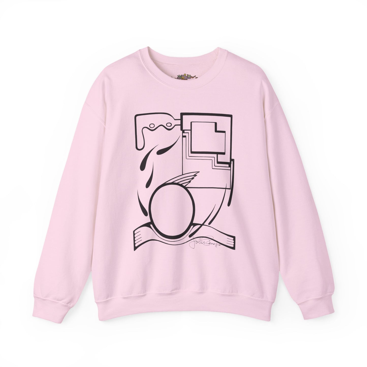 Fleeing the Storm - Pullover Sweatshirt Premium Wearable Art
