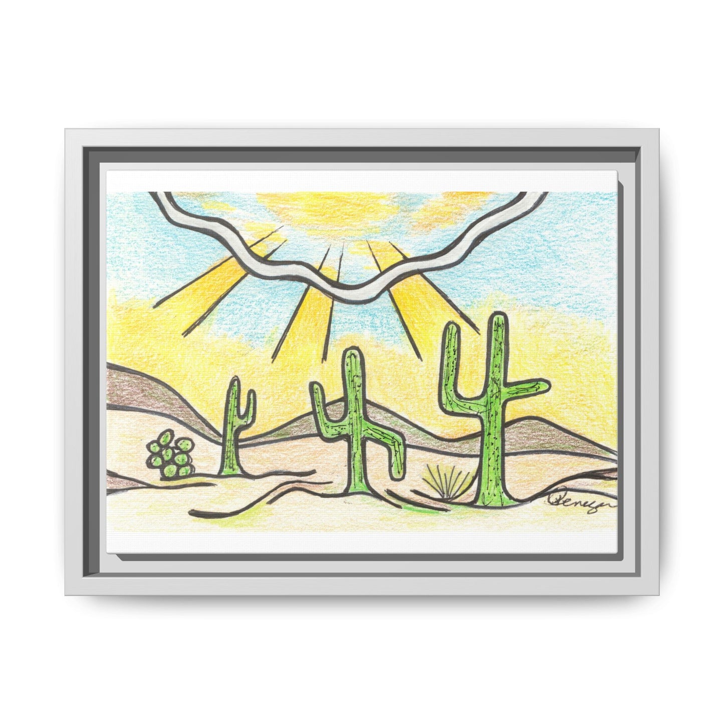 Saguaro - Archival Gallery Matte Canvas