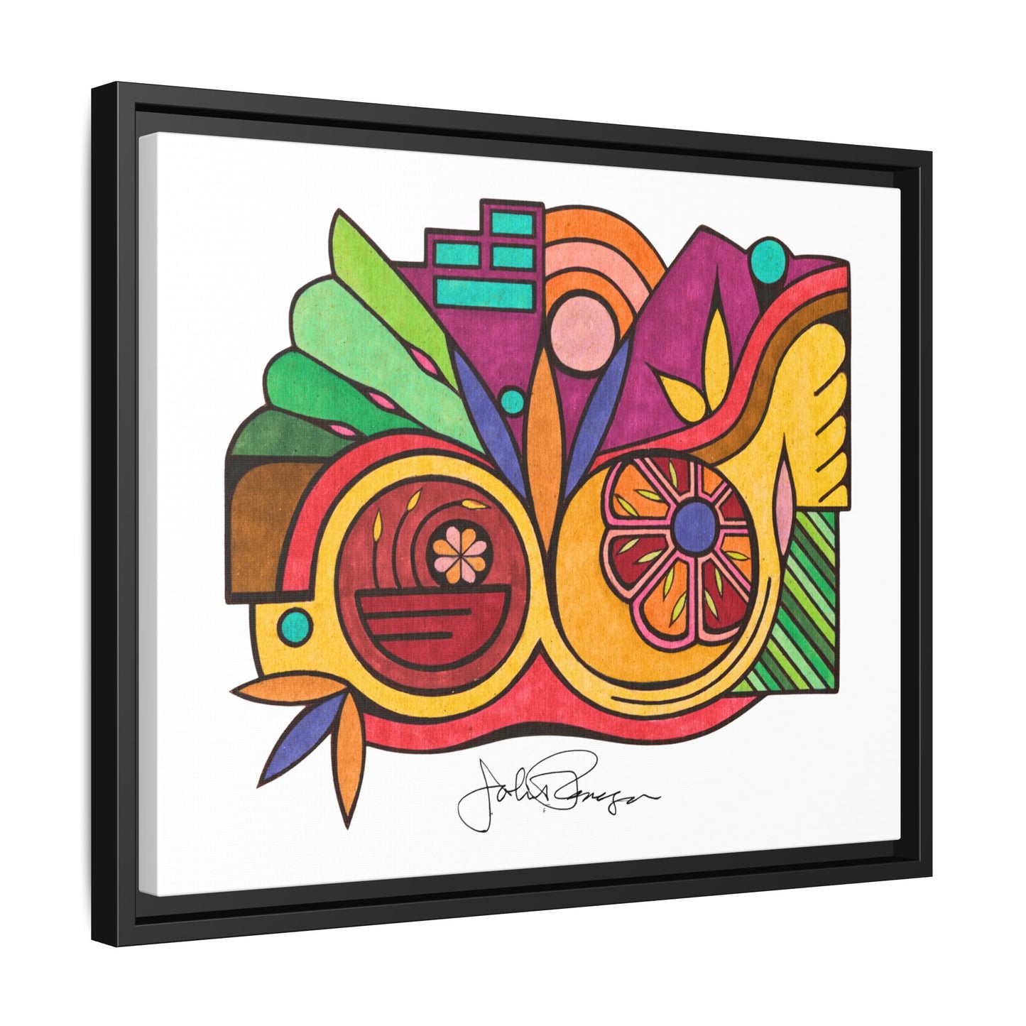 Leaving the Picture - Archival Gallery Matte Canvas