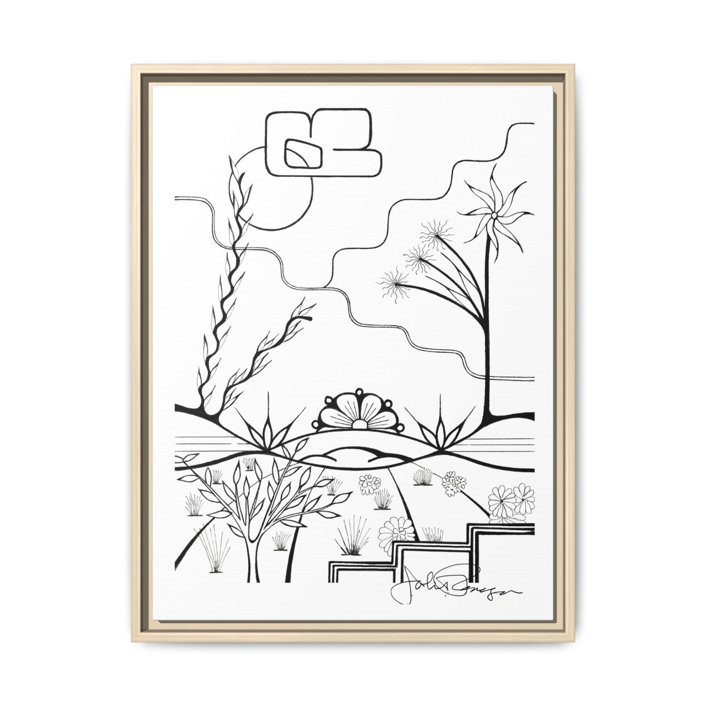 The World is Round - Archival Gallery Matte Canvas