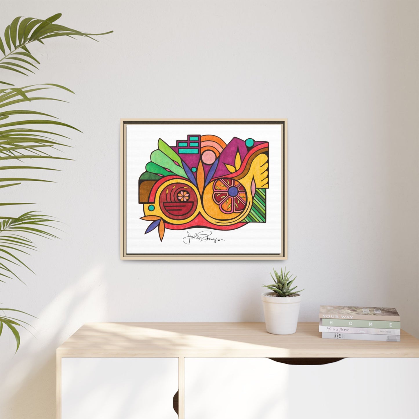 Leaving the Picture - Archival Gallery Matte Canvas