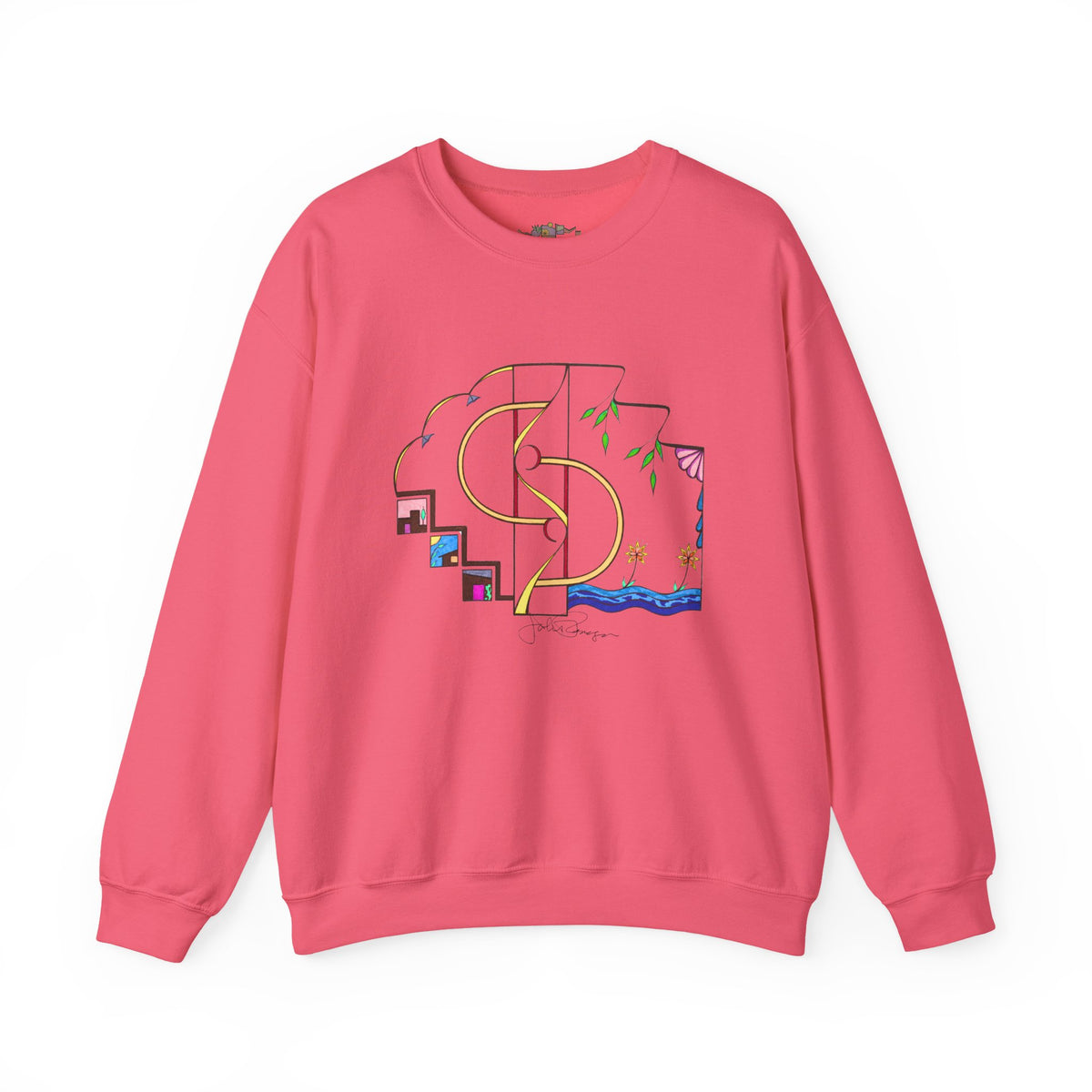 Premium Pullover Sweatshirt Wearable Art | Finding Home