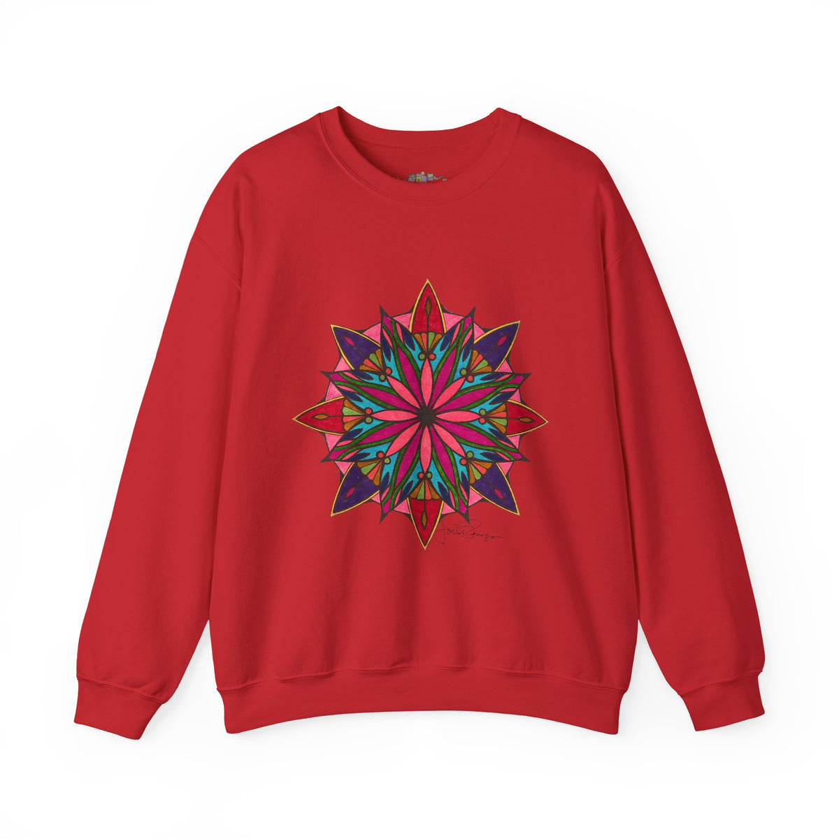 Premium Pullover Sweatshirt Wearable Art | Moving Mandala
