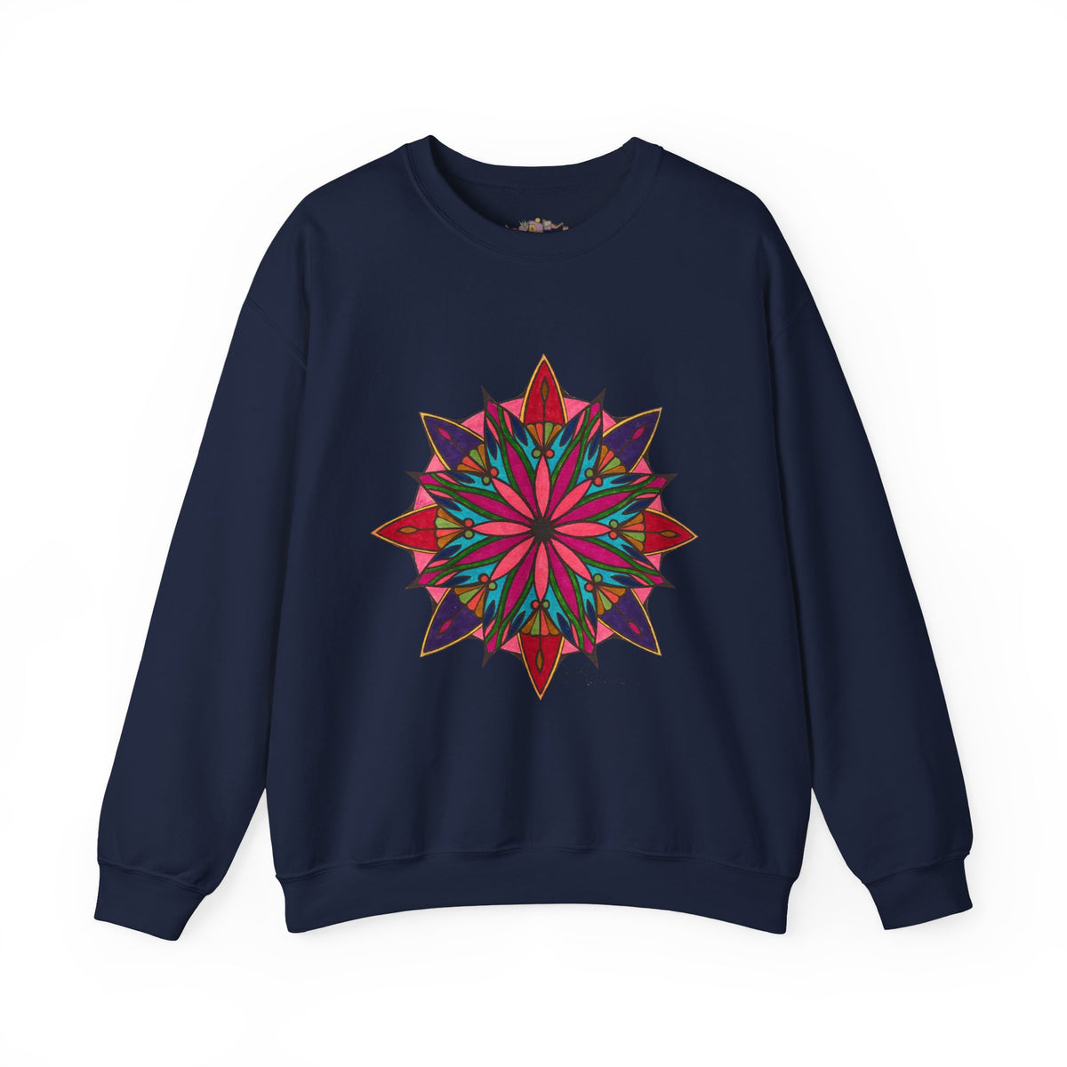 Premium Pullover Sweatshirt Wearable Art | Moving Mandala