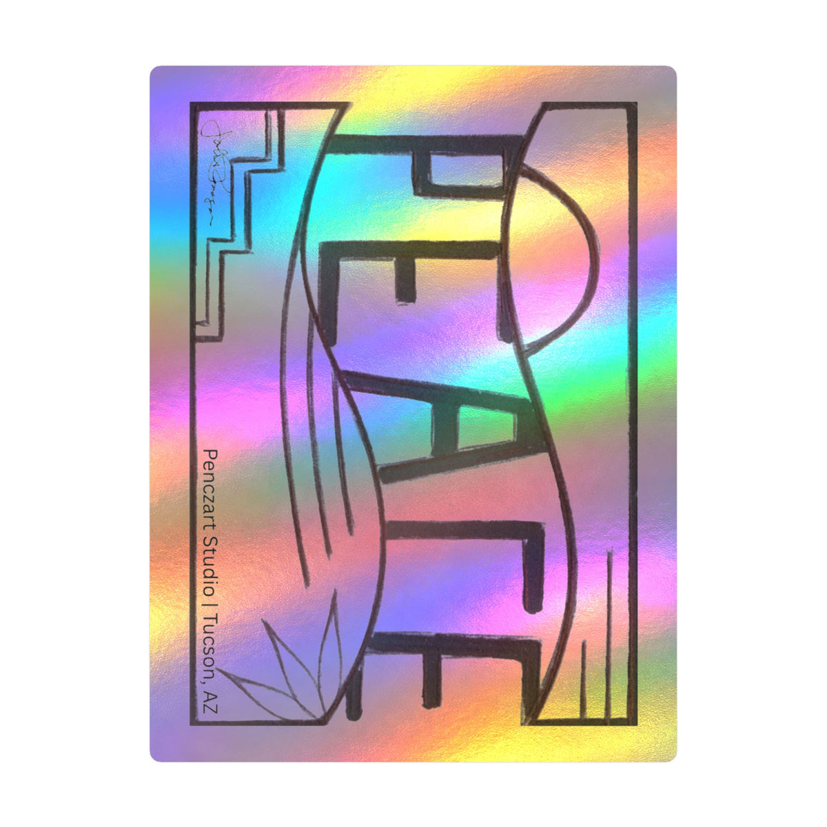 Premium Waterproof Vinyle Sticker | Peace